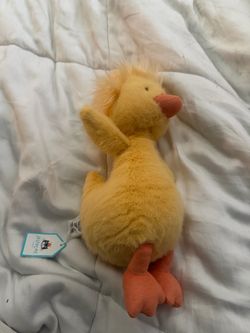 Jellycat Yellow Duck Plush Stuffed Animal
