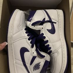 Womens Air Jordan 1 High OG Court Purple Size 8.5