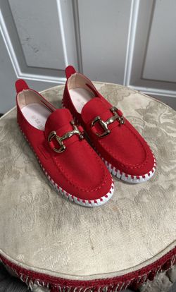 I’ll Jacobsen Hornbak Tulip Red Shoes R/37 L 36 Mismatched Sizes