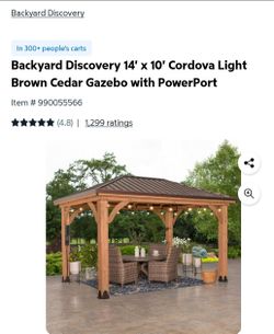 Cedar wood Gazebo
