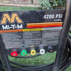 mi-t-m pressure washer 4200 psi pressure washer