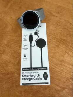 Samsung Galaxy Smartwatch & charging cable