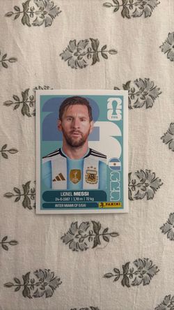 Panini World Cup sticker of Messi