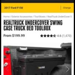 Undercover Swinging tool Box Brand New 
