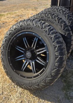 20' Wheels and tires set of 4