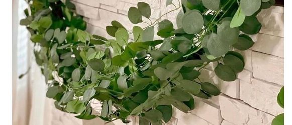 Pack of 12 Eucalyptus Garlands (84 feet total): Artificial Foliage Garland for Tables