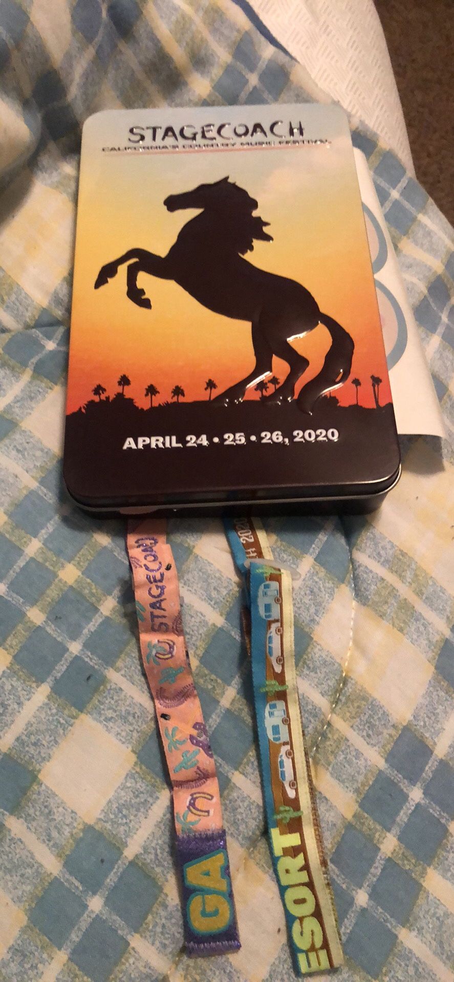 Stagecoach wristbands