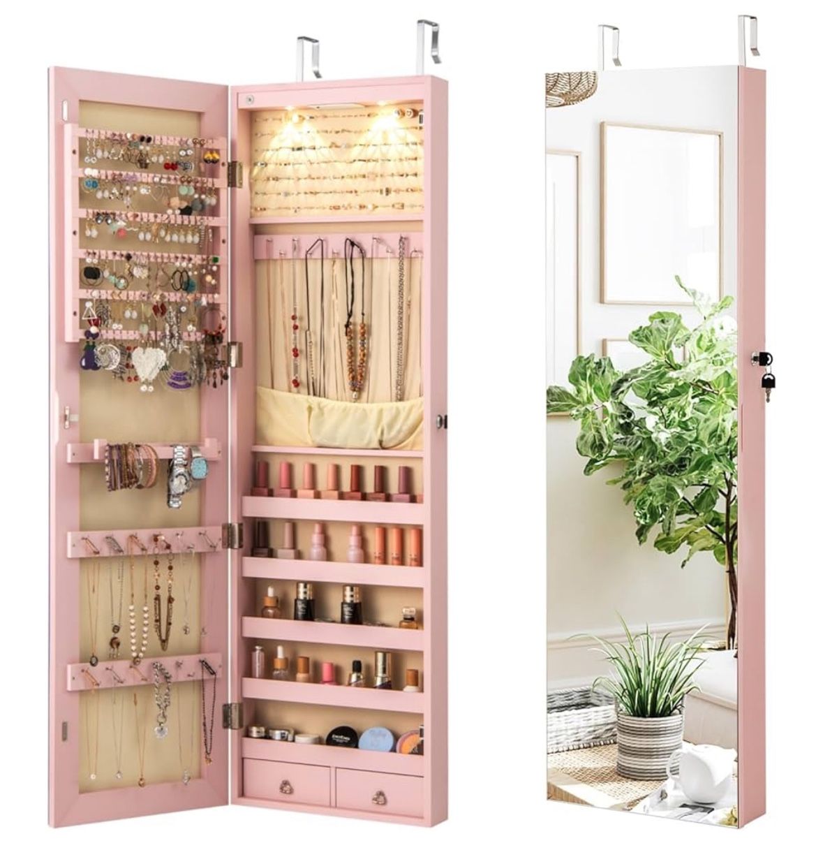 NEW Jewelry Cabinet/Full Length Mirror