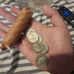 1966 quarter roll  of 40 circulated