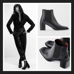 Zara Leather Boot