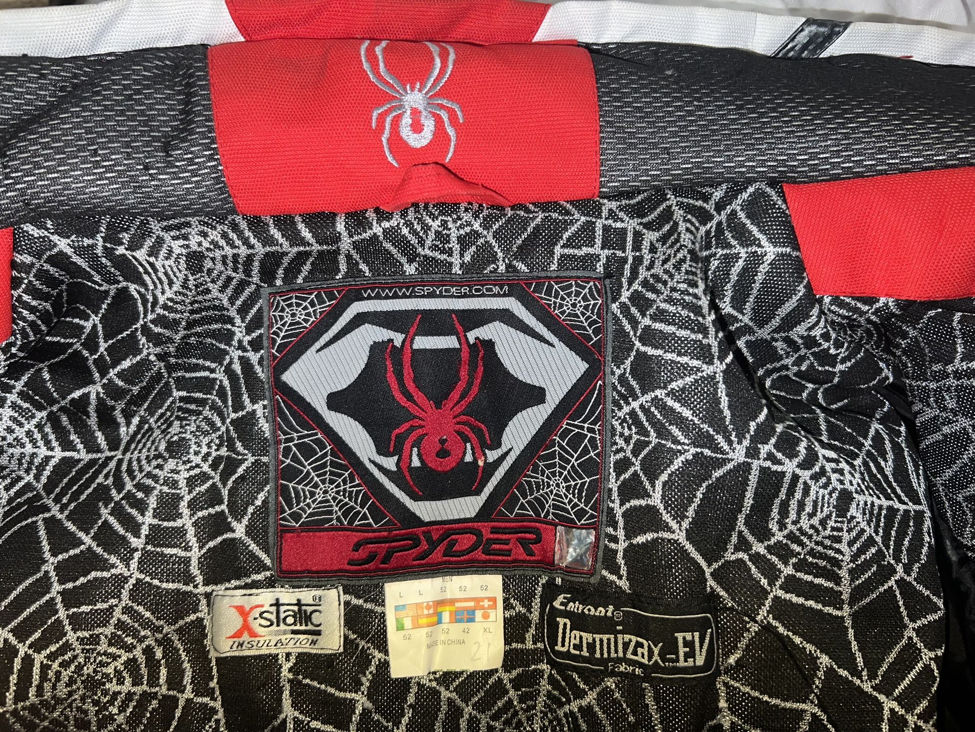 Spyder X-Static Insulation Entrant Dermizax-EV Fabric Snow Ski