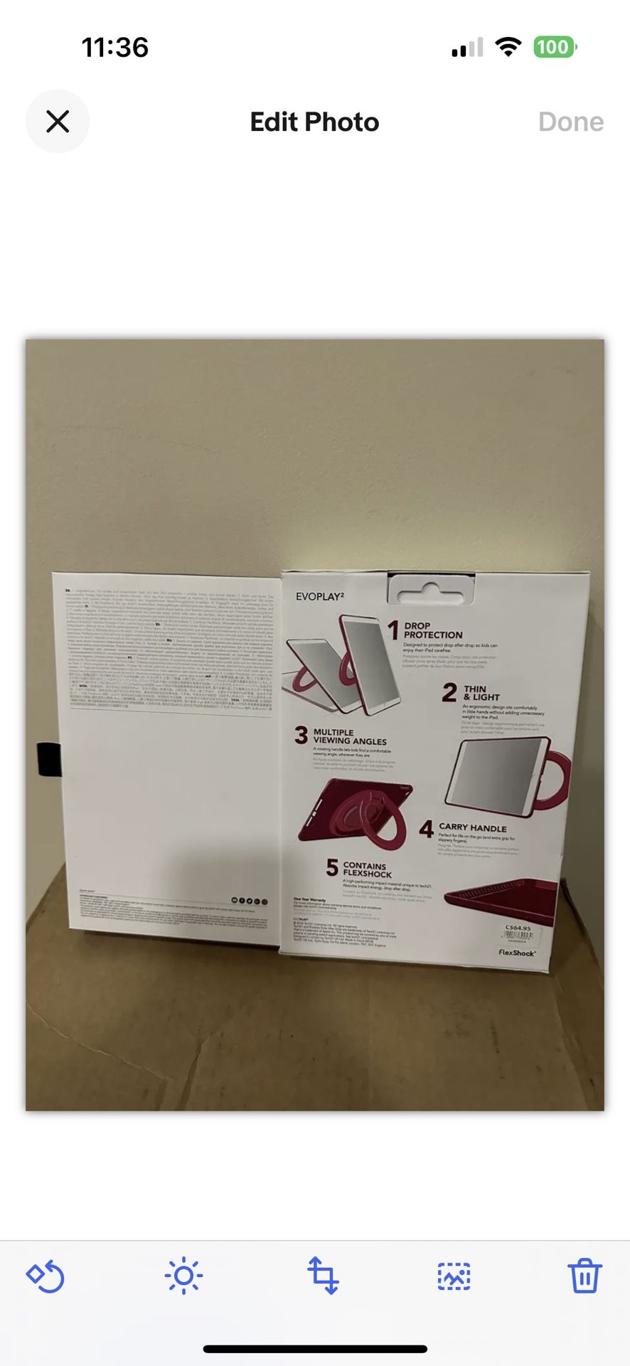 Tech21 EVOPLAY2 Case iPad Mini 4 - Fuchsia