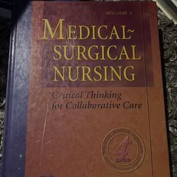 Medical surgical nursing 4 th edition