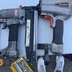 Finish Nailer 16 Gauge Paslode & Used Senco Staple Gun SLS25 X P