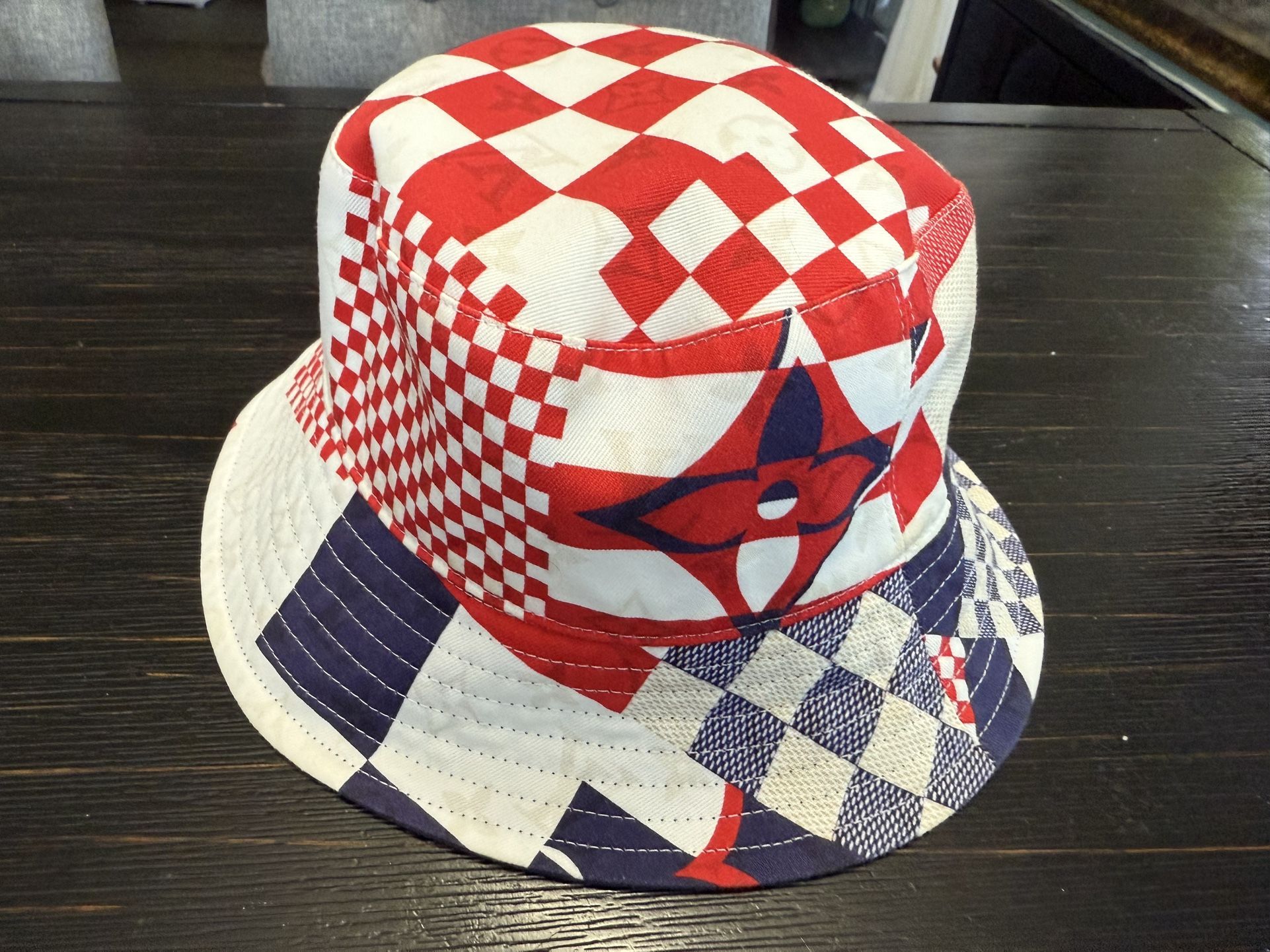 Louis Vuitton Damier Flags Reversible Bucket Hat