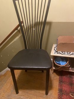 Metal dining chairs