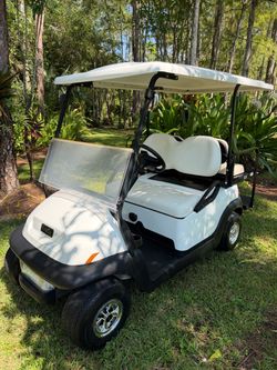 MINT 48 VOLT CLUB CAR PRECEDENT GOLF CART!! 4 SEATER RUNS AND DRIVES GREAT!!