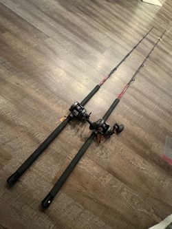 Pair of Okuma Cortez conventional combos. Price is each.