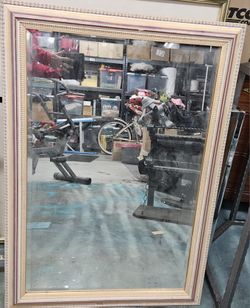 Wood Framed Mirror 29x41