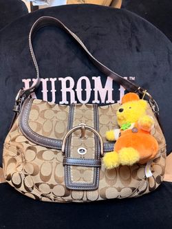 Beige Brown Soho Shoulder Bag