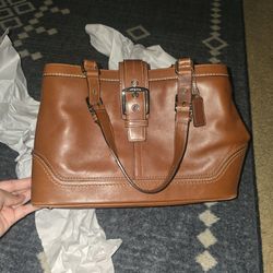 Brown Coach Bag