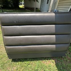 Leather Queen Size Bed Frame 
