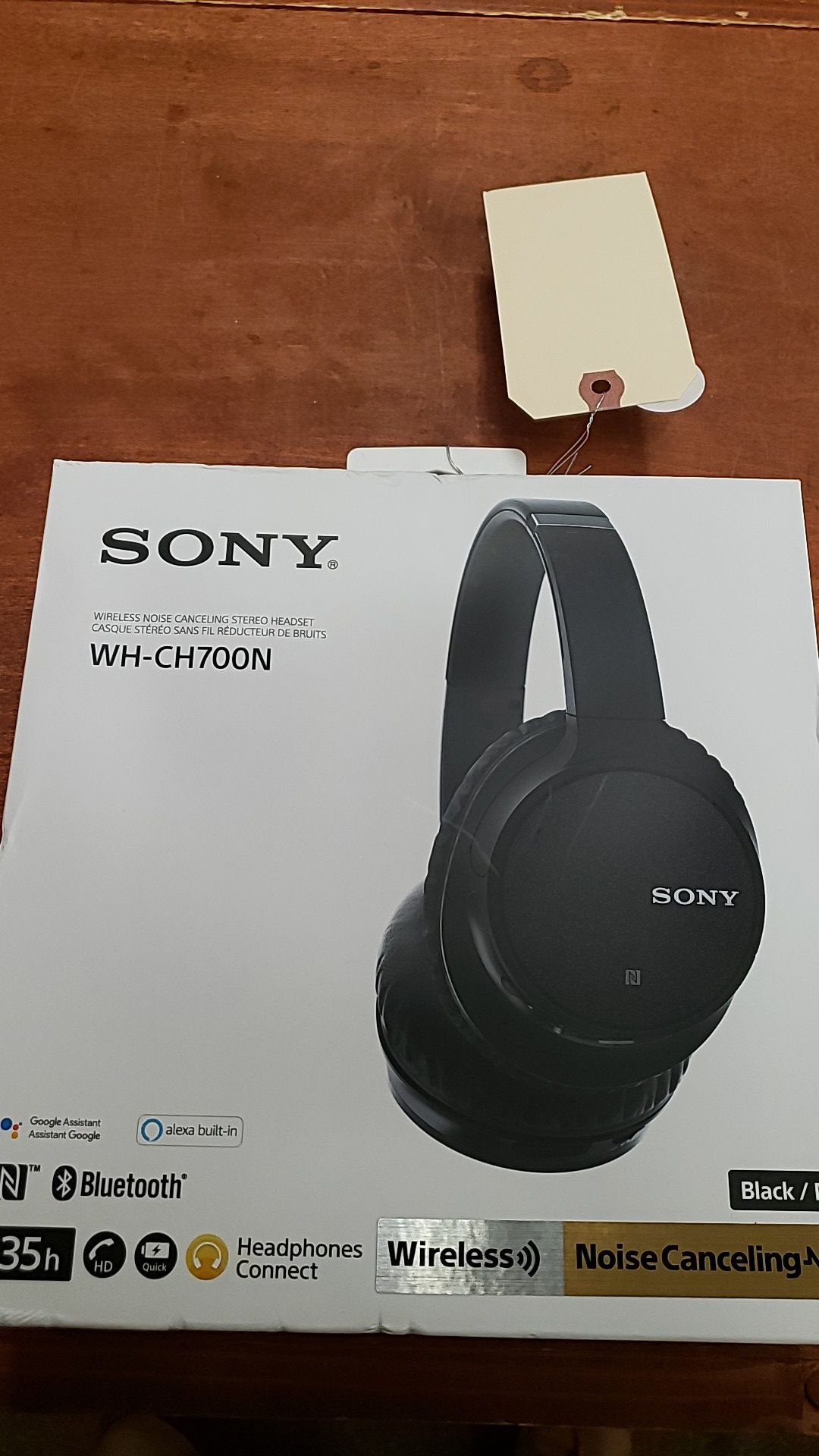 NEW Sony WH-CH700N Wireless Noise Cancelling Headphones