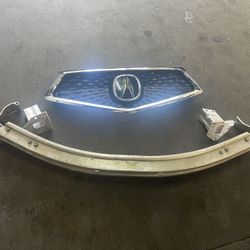 2018 Acura MDX Front Grille And Front Reinforcement Assembly 