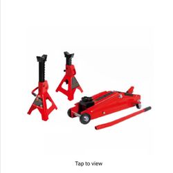 Big Red 3-Ton Hydraulic Automatic Floor Jack