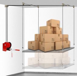 Overhead Garage Storage Lift, Ceiling Mounted Garage Storage Lift
