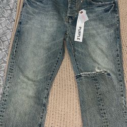 Purple jeans Skinny size 36 