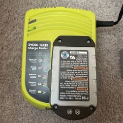 Ryobi 18 V ONE+ PLUS Charge Center P113 + P103 18 Volt Battery – Tested, Works