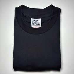 Medium Black Heavyweight Pro Club T-shirt
