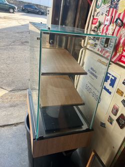 Pastry warmer display case ,