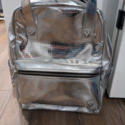 Disney Silver Pin Trader Backpack
