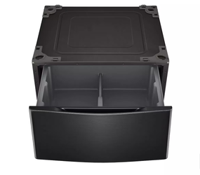 LG Laundry Pedestal - Black Steel - Model WDP5B - New Open Box