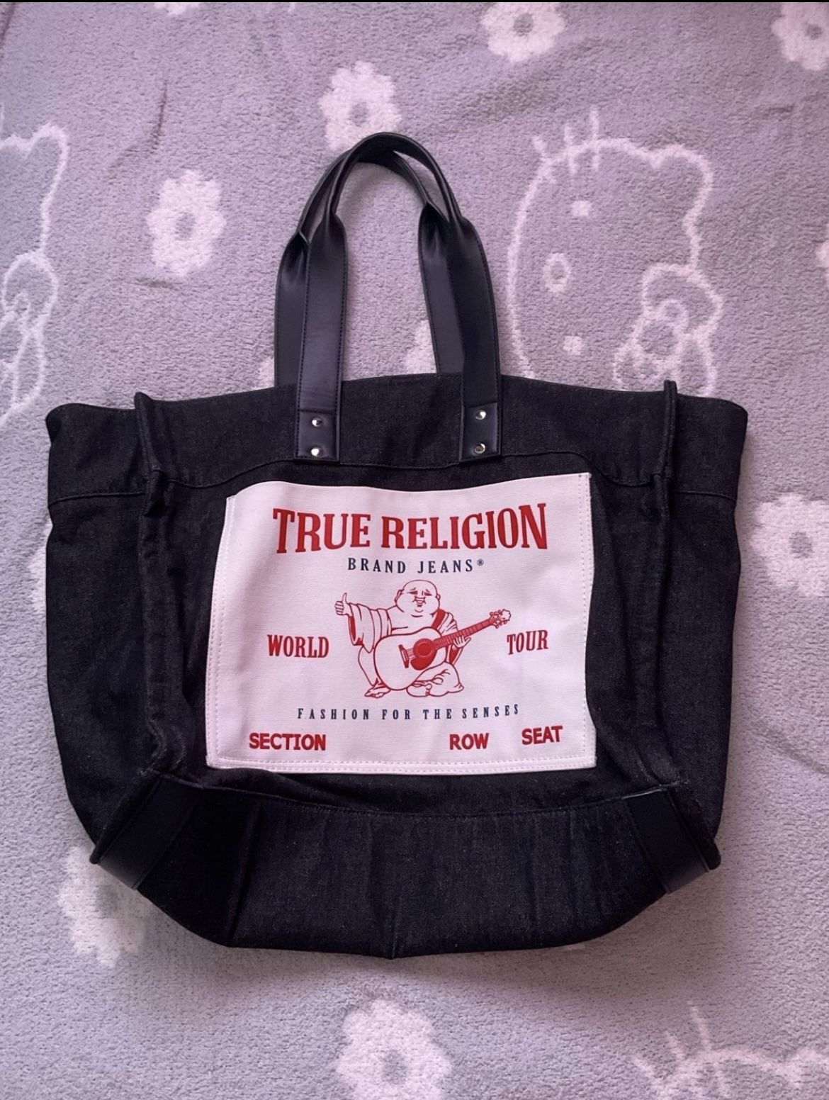 True Religion y2k tote bag 
