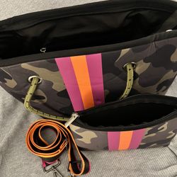 Camo Purse, Neoprene Camouflage Tote Bag
