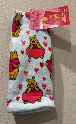 2 New Disney Pooh Velour Hand Towels
