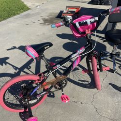 Girls Bike Training Wheels 