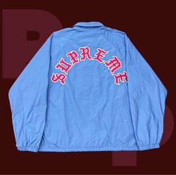 Supreme Old English Arc Coaches Jacket (X-Large)