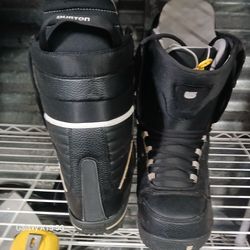 Burton Snowboard Boots Black Lace-Up