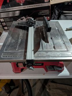 7-Inch Wet Tile Saw