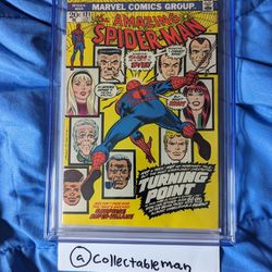 Amazing Spider-Man #121 (Marvel, 1973) CGC 5.5 Death of Gwen Stacy! Classic Key