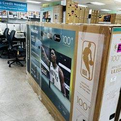 Hisense 100” QLED Mini LED 4K Smart TV (100U65QF)