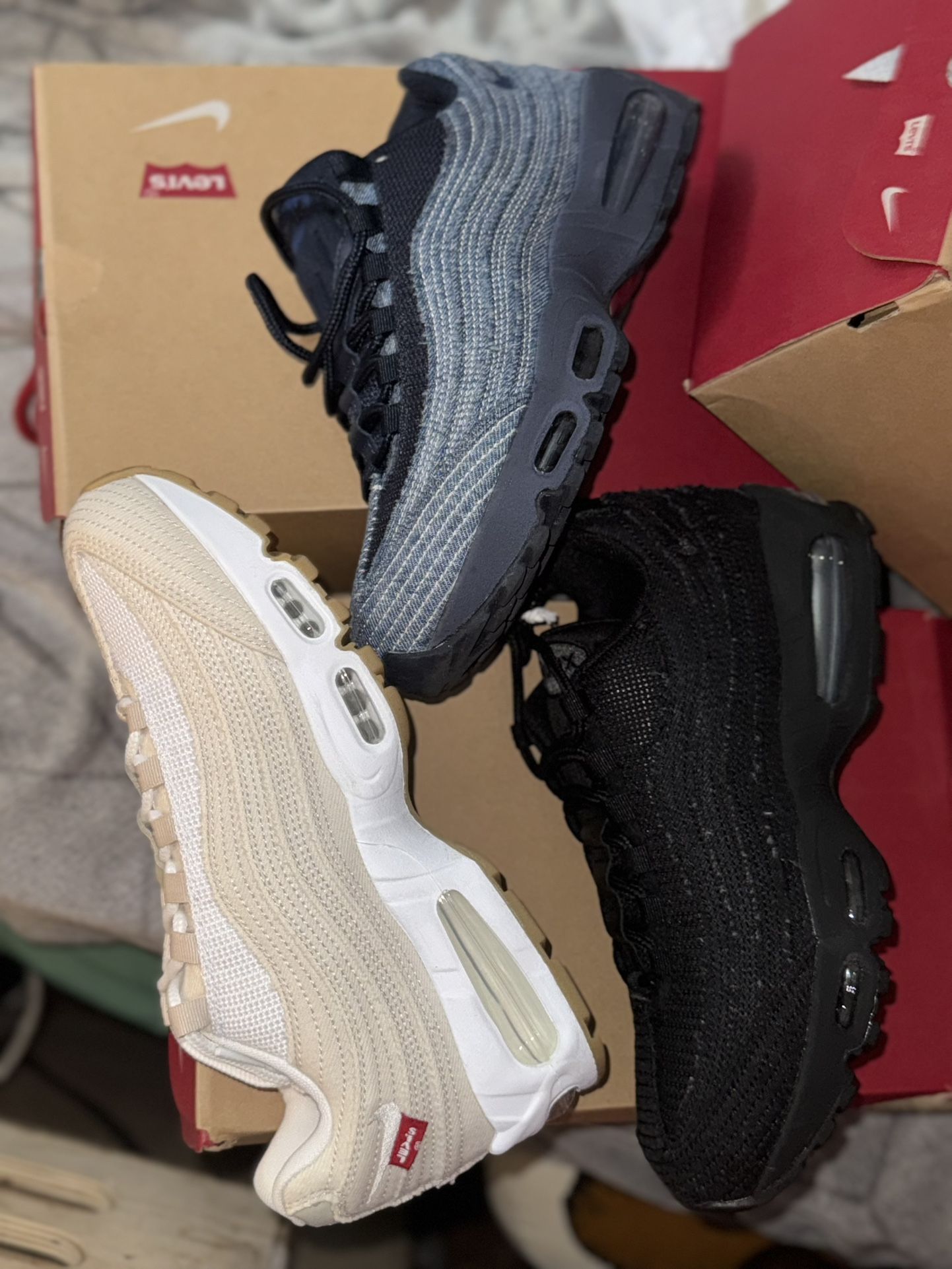 Air Max 95 levi Black Size 8 $300