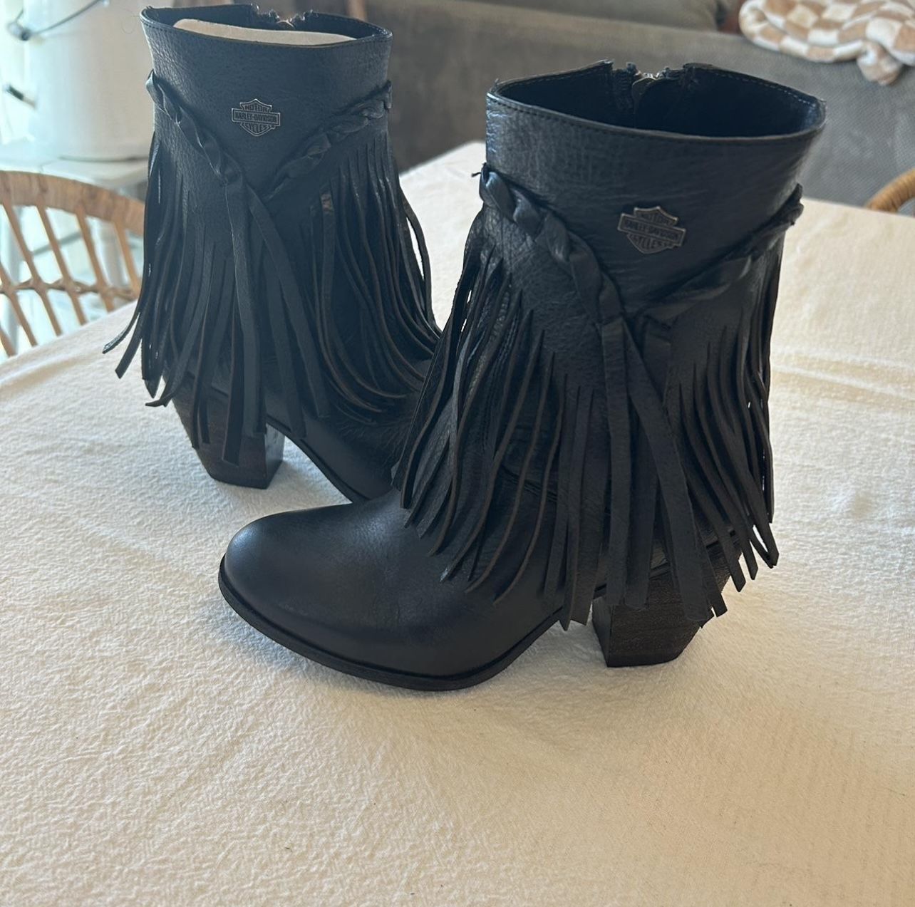 Harley Davidson Leather Women’s Size 6 Boots