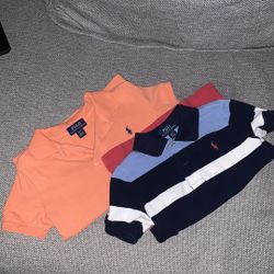 2 Ralph Lauren Polos 3T