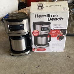 Hamilton Beach® 12-Cup Front Fill Thermal Coffee Maker in Black