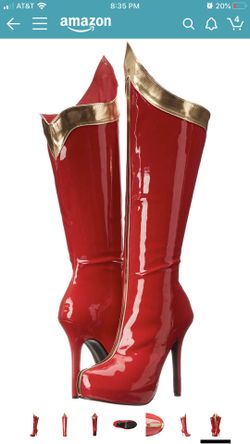 Wonder Woman costume boots